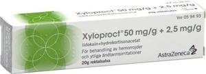 Xyloproct rektalsalva, 20 g produkt bild