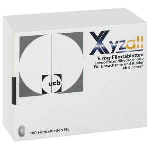 Xyzal 100 St Filmtabletten Produktbild