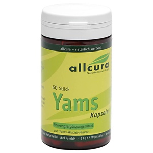 YAMS Kapseln 250 mg Yamspulver Produktbild