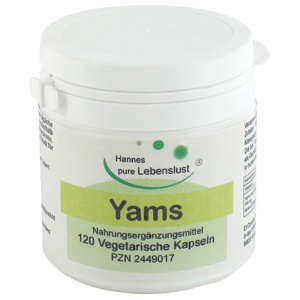 Yams Wurzel Kapseln, 120 St Kapseln Produktbild