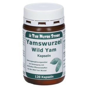 Yamswurzel Wild Yam 250 mg Kapseln, 120 St Kapseln Produktbild