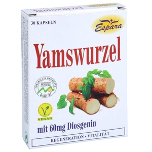 Yamswurzeln Kapseln, 30 St Kapseln Produktbild