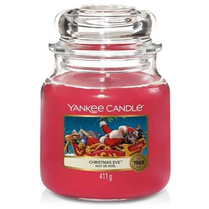 Yankee Candle Christmas Eve Medium Jar 411 g produkt bild