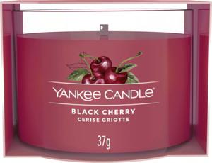 Yankee Candle Filled Votive Black Cherry 37g produkt bild