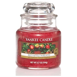 Yankee Candle Red Apple Wreath Small Jar 104 g produkt bild