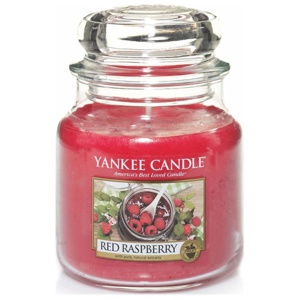 Yankee Candle Red Raspberry Medium Jars 411 g produkt bild