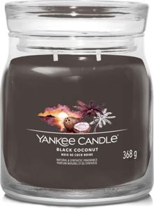 Yankee Candle Signature Medium Jar Black Coconut 368g produkt bild