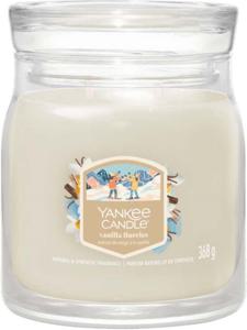 YANKEE CANDLE Giara Medium i glas Vanilla Flurries produkt bild