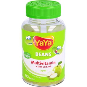 YAYA BEANS Apfel Zink und Jod Kaudragees Produktbild