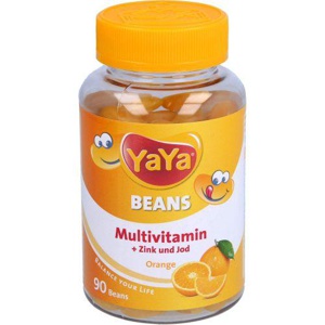 YAYA BEANS Orange Zink und Jod Kaudragees Produktbild