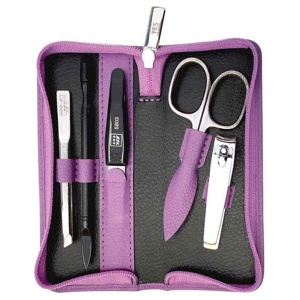 Yes Manicure-Etui Leder 5teilig lavendel, 1 St n.v. Produktbild