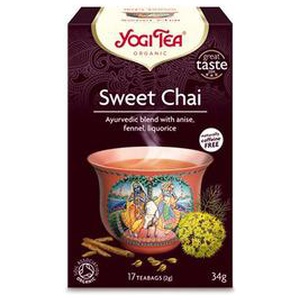 Yogi Te Sweet Chai - 17 breve produktbillede
