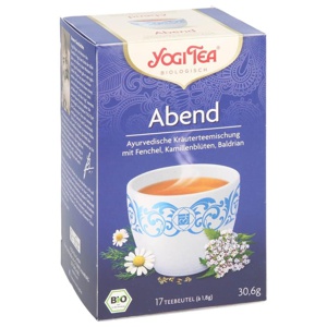 YOGI TEA Abend Tee Bio Filterbeutel Produktbild