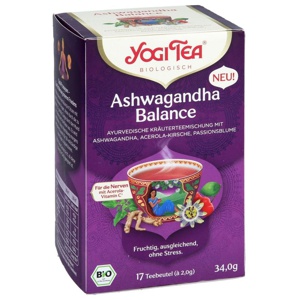 YOGI TEA Ashwagandha Balance Bio Filterbeutel Produktbild