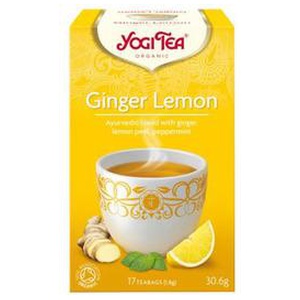 Yogi Tea Ginger Lemon Ø - 17 breve produktbillede