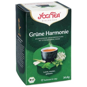 YOGI TEA Grüne Harmonie Bio Filterbeutel Produktbild