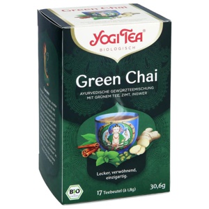 YOGI TEA Green Chai Bio Filterbeutel Produktbild