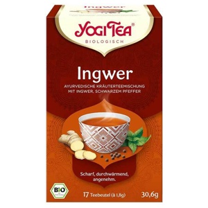 Yogi Tea Ingwer Bio, 17X1.8 g Filterbeutel Produktbild