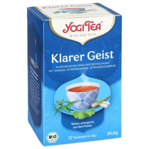 YOGI TEA Klarer Geist Bio Filterbeutel Produktbild