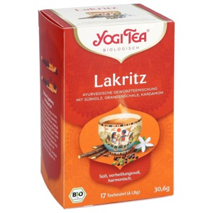 YOGI TEA Lakritz Bio Filterbeutel Produktbild