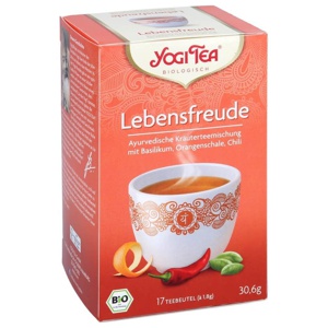 YOGI TEA Lebensfreude Bio Filterbeutel Produktbild