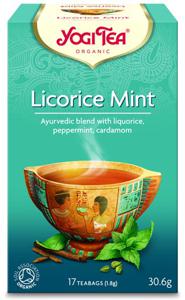 Yogi Tea Licorice Mint 17 tepåsar produkt bild
