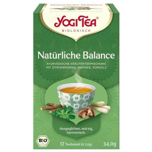 Yogi Tea Natürliche Balance Bio 17x2g, 17X2.0 g Filterbeutel Produktbild
