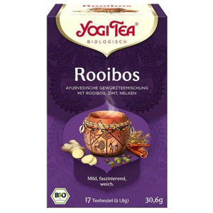 Yogi Tea Rooibos Bio, 17X1.8 g Filterbeutel Produktbild