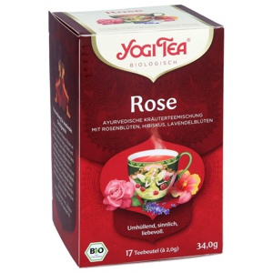 YOGI TEA Rose Bio Filterbeutel Produktbild