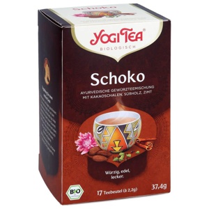 YOGI TEA Schoko Bio Filterbeutel Produktbild