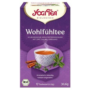 YOGI TEA Wohlfühl Tee Bio Filterbeutel Produktbild