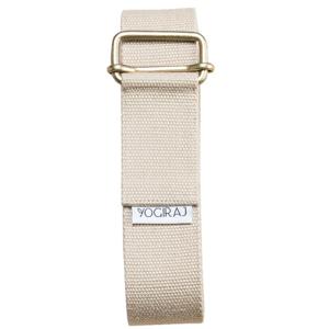 Yogiraj Yoga Belt Standard Beach Beige produkt bild