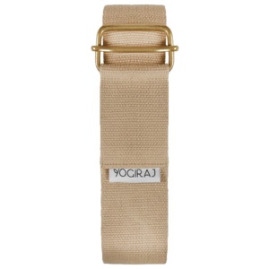 Yogiraj Yoga Belt Standard Beach Beige produktbillede