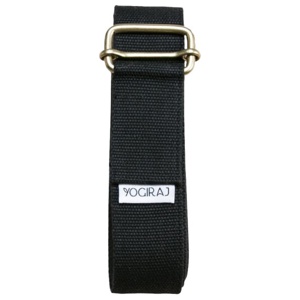 Yogiraj Yoga Belt Standard Midnight Black produktbillede