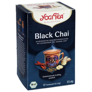 YOGI TEA Black Chai Bio Filterbeutel Produktbild