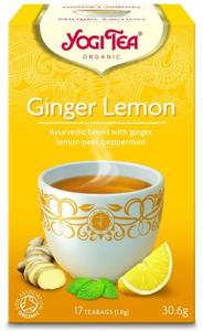YogiTea Ginger Lemon 17 tepåsar produkt bild
