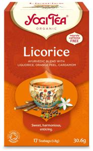 YogiTea Licorice KRAV 17 påsar produkt bild