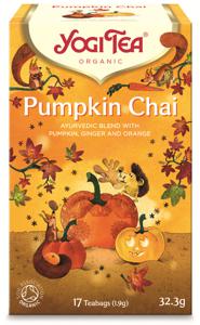 Yogi Tea Te Pumpkin Chai 17påsar produkt bild