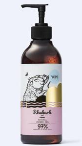 YOPE Shower Gel Rhubarb & Rose 400 ml produkt bild