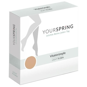 YOURSPRING light transparent 70den AD 40/41 honig Produktbild