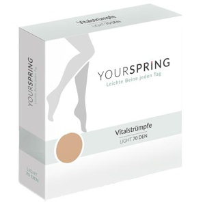 YOURSPRING light transparent 70den AT Gr.4 honig Produktbild