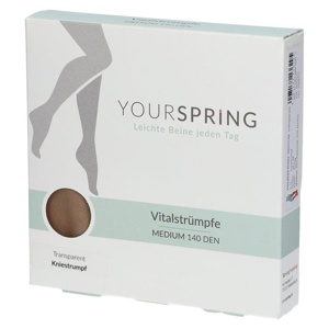 YOURSPRING medium transparent 140den AD 38/39 hon. Produktbild