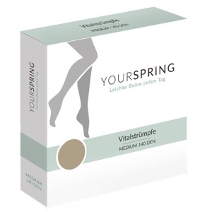 YOURSPRING medium transparent 140den AG Gr.3 oliv Produktbild