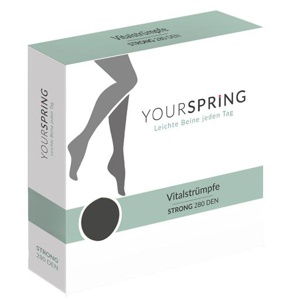 YOURSPRING strong transparent 280den AT Gr.2 schw. Produktbild