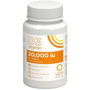 YPV Vitamin D3 20,000iu Tablets Pack of 14 product image