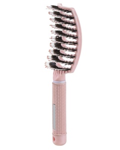 Yuaia Haircare Curved Paddle Brush Pink Produktbild
