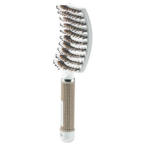 Yuaia Haircare Curved Paddle Brush White Produktbild