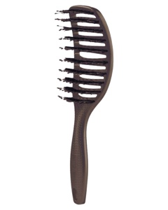 Yuaia Haircare Curvy Brush Mini Soft Espresso Produktbild