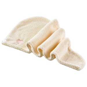 Yuaia Haircare Microfiber Haartuch Hellgelb Produktbild