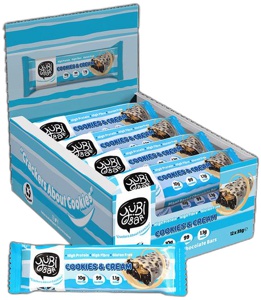 YuBi Bar Protein Bar 12x35g - Cookies and Cream product image